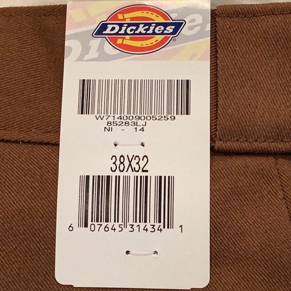 Dickies - Double Knee Work Pants, Loose Fit, New With Tags - Quantity Two, 38x32 - Picture 3 of 16